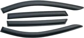 Ma38 Gldifa Sun/rain Guards Window Visors Fit Mazda Cx9 2016-2021 Wind Deflector Smoke 4pcs