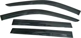 Vv146urjs  Gldifa Window Visor Fit Honda Crv 23-24 Rain Guards Wind Deflector Dark Smoke Outside