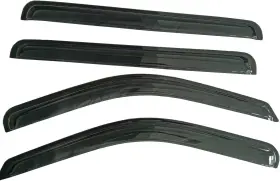 Vvs087rjs  Gldifa Deflector For Tundra Crew Max Cab 2022-2024 Sun/rain Guards Window Visor Smoke