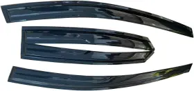 Vvs374urjs  Gldifa Window Visor Deflector Fit Ford Focus 4 Door 2008-2011 Rain Guards Smoke 4pcs