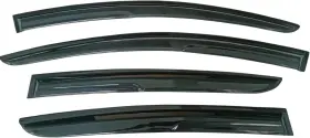 Vvs376urjs  Gldifa Window Visor Deflector Fit Ford Focus 2019-2024 Rain Guards Smoke 4pcs