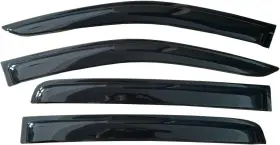 Vvs409rjs  Gldifa Rain Guards For Ford Ranger Crew Cab 2023-2024 Window Visor Smoke 4pcs