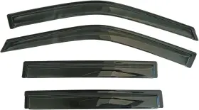 Vvs414rjs  Gldifa Deflector Sun/rain Guards For Ford Expedition 2018-2024 Window Visor Smoke 4pcs