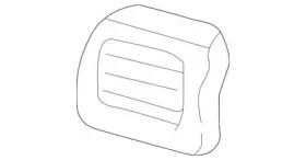 10080354 Gm Genuine 1997-2005 Pontiac Oldsmobile Montana Trans Sport Deflector
