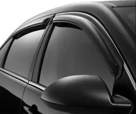 17801827 Gm New Oem Front And Rear Side Window Deflectors 4pc Set Lucerne 06-11
