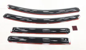19355548 Gm New Oem In-channel Side Window Deflectors 4pc Set Gmc Acadia 17-23