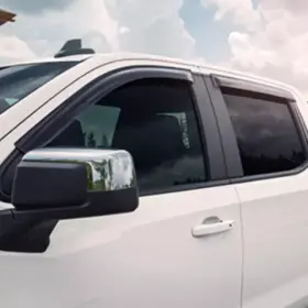 19417474 Gm Genuine Tape-on Door Window Weather Deflectors