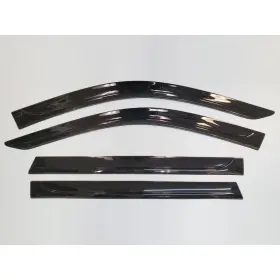 19420514 Gm Front And Rear Ventvisor Low Profile Side Window Deflector In Smoke Black