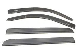 19354148 Gm 5451551 Side Window Air Deflector Set Matte Black Sierra 2500 3500 14-19