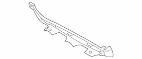 96820334 Gm Genuine 2009-2011 Chevrolet Aveo5 Front Bumper Fascia Air Deflector