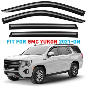 65968 Gmc Rain Guards Vent Visors Shade For Years 2021-2025 Yukon