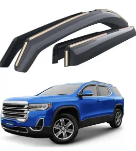 Gy007970 Gmc Goodyear Shatterproof In-channel Window Deflectors For Acadia 2017-2023