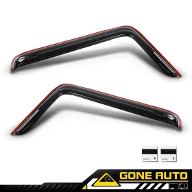Ga856269 Gone-auto Window Rain Guard Visors Vent Deflectors Fits 1984-2008 Kenworth C500 T800 W900 Ga856269 Gone-auto Window Rain Guard Visors Vent Deflectors Fits 1984-2008 Kenworth C500 T800 W900