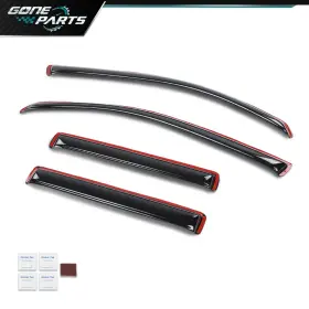 Go2601271749 Goneparts Fit For 2017-2025 Honda Ridgeline In-channel Window Visors Sun Vent Rain Guard