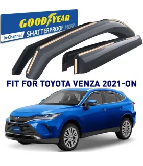 Gy007934 Goodyear In-channel Window Deflectors For Toyota Venza 2021-24 Rain Guards