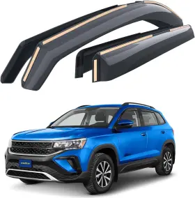 Gy007938 Goodyear Shatterproof In-channel Window Deflectors For Vw Taos 22-26