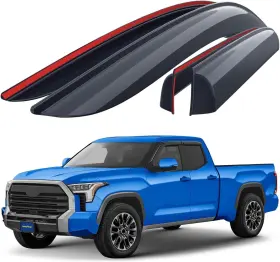 Gy008636 Goodyear Shatterproof Window Deflectors For Toyota Tundra 2022-2025 Double Cab