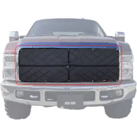 Qwf-902-14-2z Grilleadz 2008-10 Ford Super Duty Series Premium Winter Grille Cover By 902-14