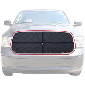 Qwf-903-15-2z Grilleadz Winter Grille Cover Fits Ram 1500 Series 2013-2024 Check Pic # 2 903-15