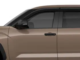 88222 Gt Styling Fits 22-26 Toyota Tundra Gts Acrylic Smoke Window Deflectors Visors 2pc