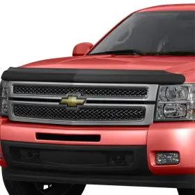 75108x Gts For Chevy C15 1988 Omni-gard Carbon Fiber Look Hood Deflector 75108x Gts For Chevy C15 1988 Omni-gard Carbon Fiber Look Hood Deflector