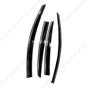 Han 023023265215 For Hyundai Kona 2018-2023 Tape-on Window Visor Vent Rain Sun Guards Deflectors