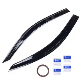 Hang-autoparts Gw0932 2pcs Side Window Deflectors Rain Guards For 2014-2026 Ford Transit 150 250 350