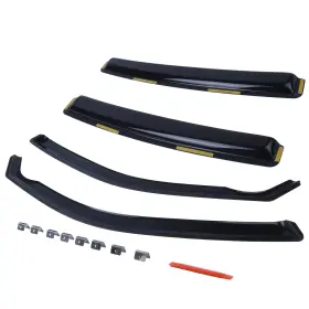 He-autoparts 810197470964 For Dodge Charger 2011-2023 In-channel Vent Window Visors Rain Guard Deflectors