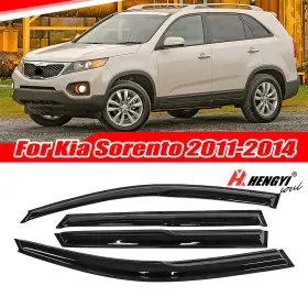 Hy002528 Hhengyisoul For Kia Sorento 2011-2014 Rain Guard Window Visor Weather Shield Vent Deflector Hy002528 Hhengyisoul For Kia Sorento 2011-2014 Rain Guard Window Visor Weather Shield Vent Deflector