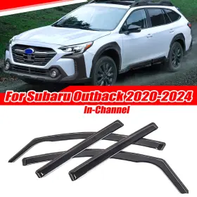 Hy009146 Hhengyisoul In-channel For Subaru Outback 2020-2024 Rain Guards Vent Deflector Window Visors