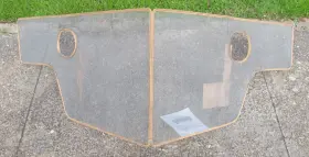 158-4 Hinson Nos 1958 58 Dodge Gravel Guard Bug Screen Royal Custom Lancer Coronet