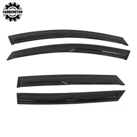 Hgf150820 Home-garden-fix Acrylic Window Visor Sun Rain Guard Wind Deflector For Kia K5 2021-2024 M Style