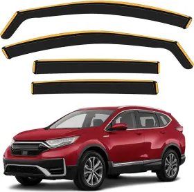 200787 Honda Side Window Deflectors Rain Guards For 2017-2022 Cr-v Crv