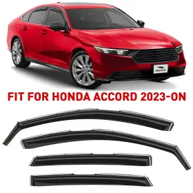 200860 Honda Rain Guards Vent Visors Shade For 2023-2025 Accord