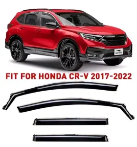 220113 Honda Side Window Deflectors Rain Guards For 2017-2022 Cr-v Crv