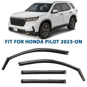623022 Honda Rain Guards Vent Visors Shade For 2023-2025 Pilot Shatterproof