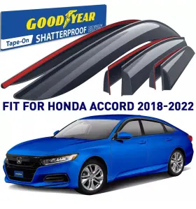 Gy008589 Honda Rain Guards Vent Visors Shade For 2018-2022 Accord