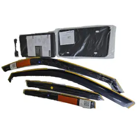 Gy008869 Honda Side Window Deflectors Rain Guards For 2022 Civic Sedan Shatterproof