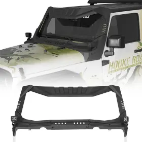 Bxg.2090-s Hooke Road Mad Max Windshield Frame Cover Visor With Led Spotlights For Jeep Wrangler Jk 07-18 Bxg.2090-s Hooke Road Mad Max Windshield Frame Cover Visor With Led Spotlights For Jeep Wrangler Jk 07-18