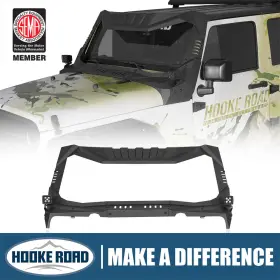 Bxg.2108-bs Hooke Road Mad Max Windshield Frame Cowl Cover Visor For Jeep Wrangler Jk 07-18 Bxg.2108-bs Hooke Road Mad Max Windshield Frame Cowl Cover Visor For Jeep Wrangler Jk 07-18