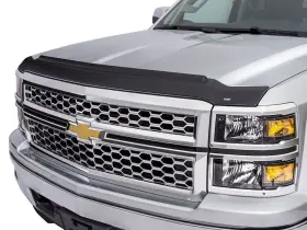 2830087 Husky For Chevy Silverado 3500 Hd 15-19 Aeroskin Ii Matte Black Hood Shield