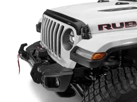 2830148 Husky For Jeep Gladiator 2020-2024 Aeroskin Ii Matte Black Hood Shield