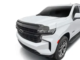 2830168 Husky For Chevy Silverado 1500 Ltd 22 Aeroskin Ii Matte Black Hood Shield