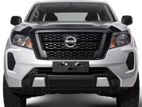 2842195 Husky For Nissan Frontier 2022-2024 Aeroskin Dark Smoke Hood Shield