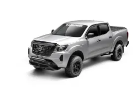 2842211 Husky For Nissan Frontier 2014-2024 Aeroskin Dark Smoke Hood Shield