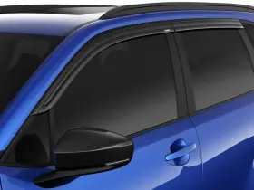 2854127 Husky For Subaru Forester 19-24 Window Deflectors Tape-on Low Profile Ventvisor Smoke