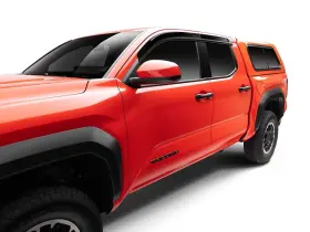 Husky 2854135 For Toyota Tacoma 24-26 Window Deflectors Tape-on Low Profile Ventvisor Smoke