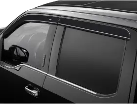 2854140 Husky Tape-on Low Profile Ventvisor Smoke Front And Rear Window Deflectors