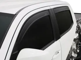 2857048 Husky For Toyota Tacoma 05-15 Window Deflectors Tape-on Low Profile Ventvisor Matte