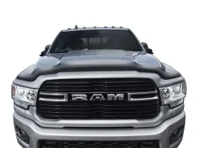 2877163 Husky For Ram 1500 2019-2024 Aeroskin Matte Black Hood Shield
